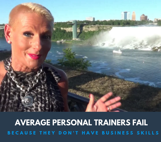 Average personal trainers fail because they don’t have business skills
